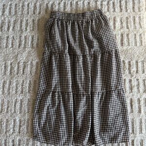 Neuflora Olinda Gingham Skirt - M